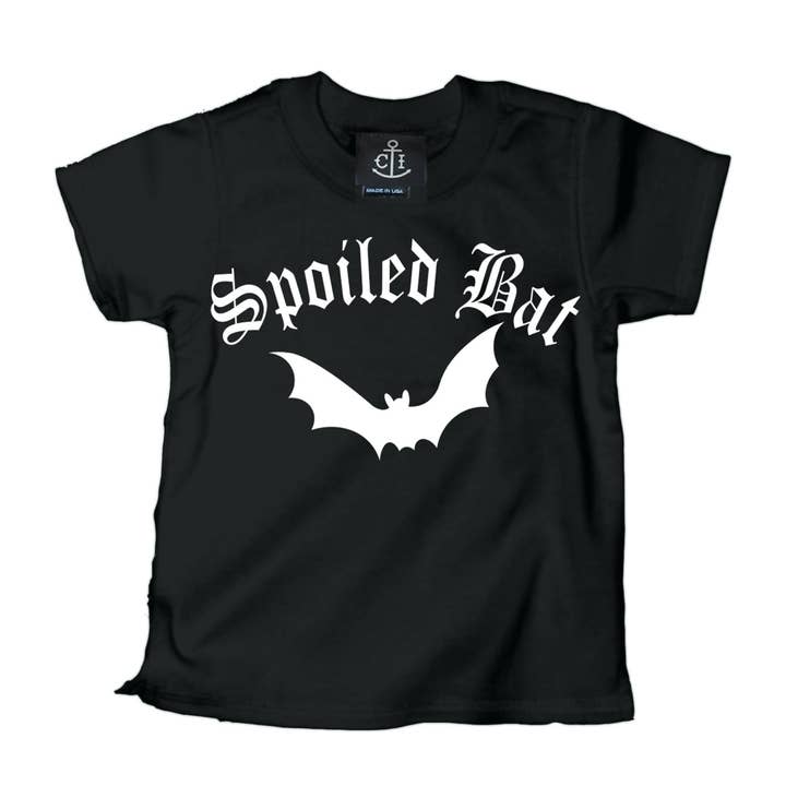 1258-BLACK WHITE | Spoiled Bat for wholesale by Cartel Ink