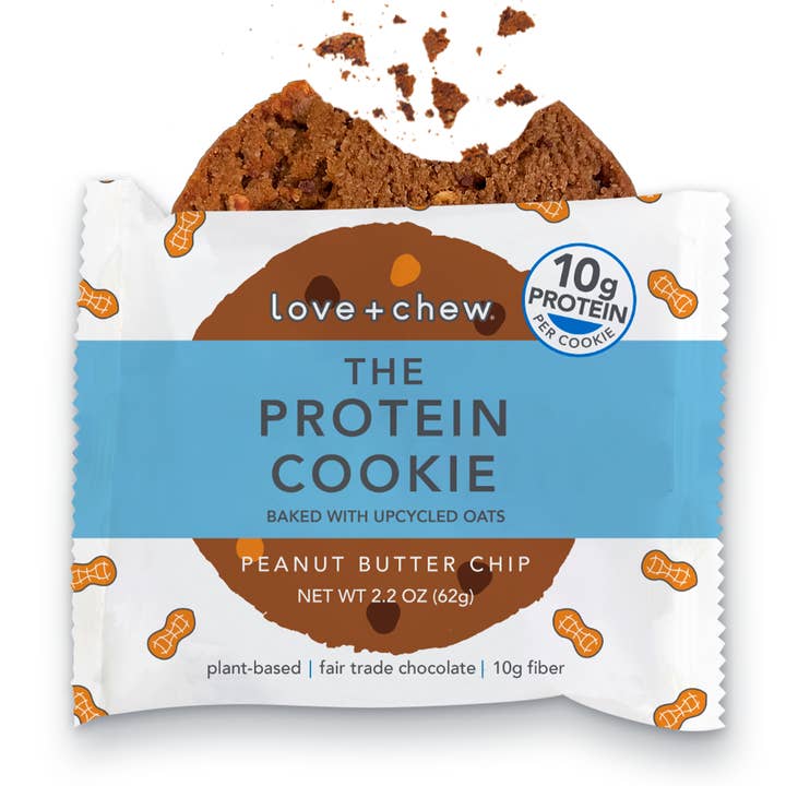 Love + Chew - Wholesale Biscuit - PEANUT BUTTER CHIP - 2 OZ - BOX OF 121
