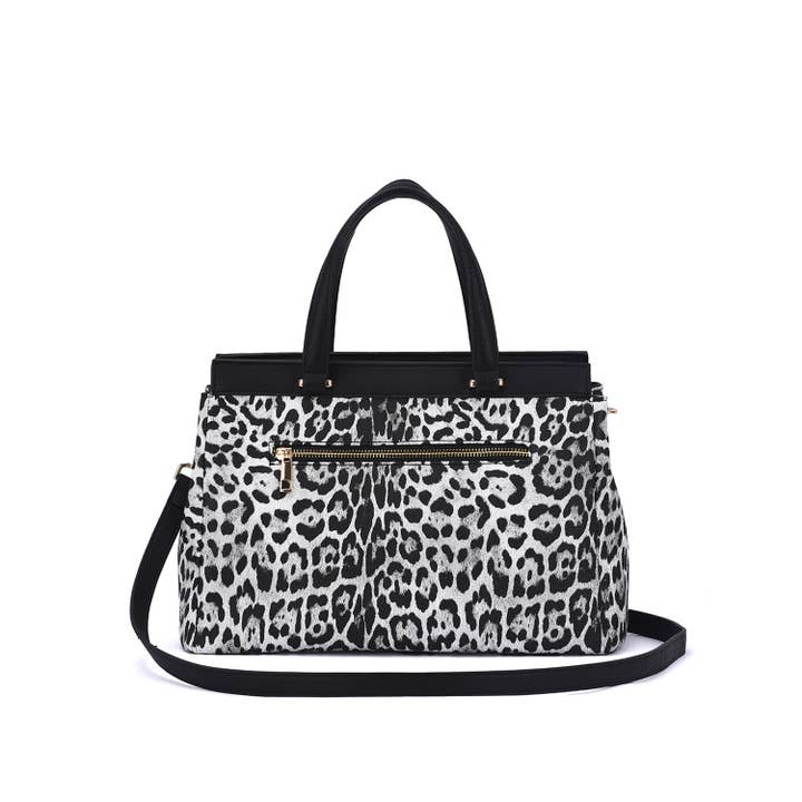 Mellow World – wholesale Satchel – Women's – Savanna Leopard Print Satchel