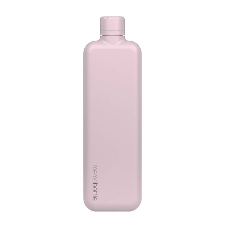 Slim Stainless Steel memobottle - PINK SALT for wholesale by memobottle