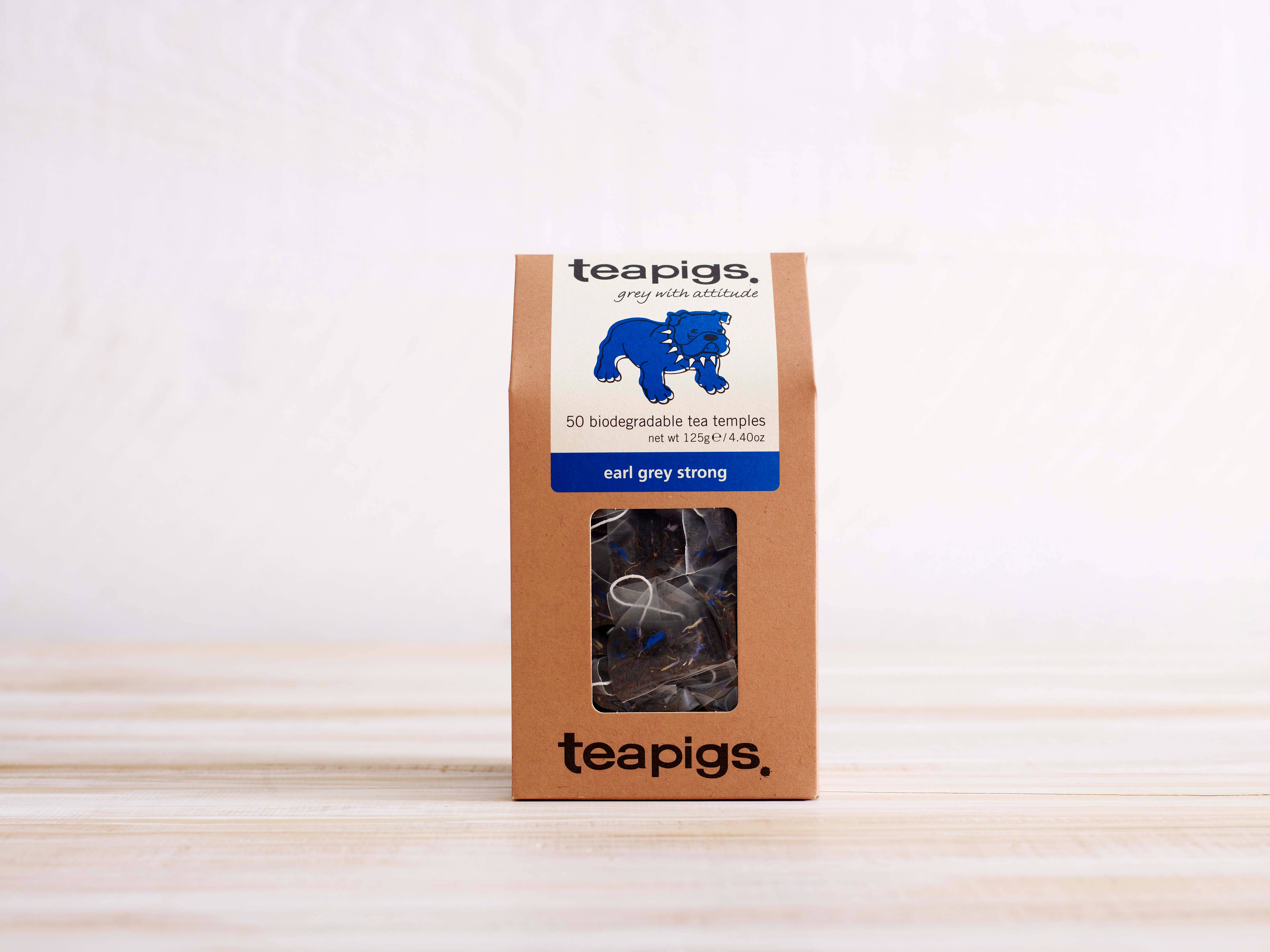 teapigs - Wholesale Tea Bags - Earl Grey Strong Tea - 50 Temples0