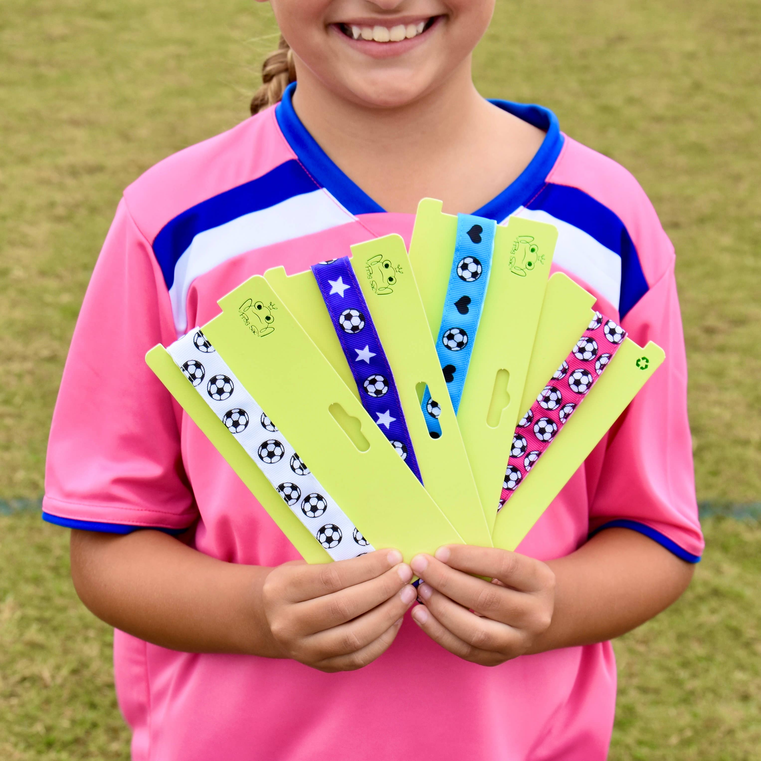 Frog Sac - Wholesale Fashion Headband - Kids - Adjustable No Slip Soccer Headbands9