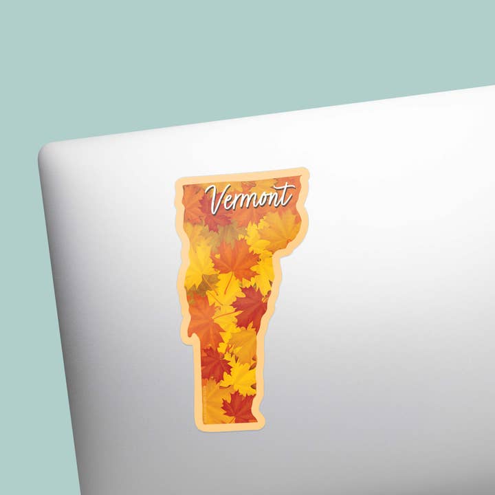 Sentinel Supply – Großhandel Aufkleber – Vermont Autumn Leaves Herbstaufkleber — New England Leaf Decal2