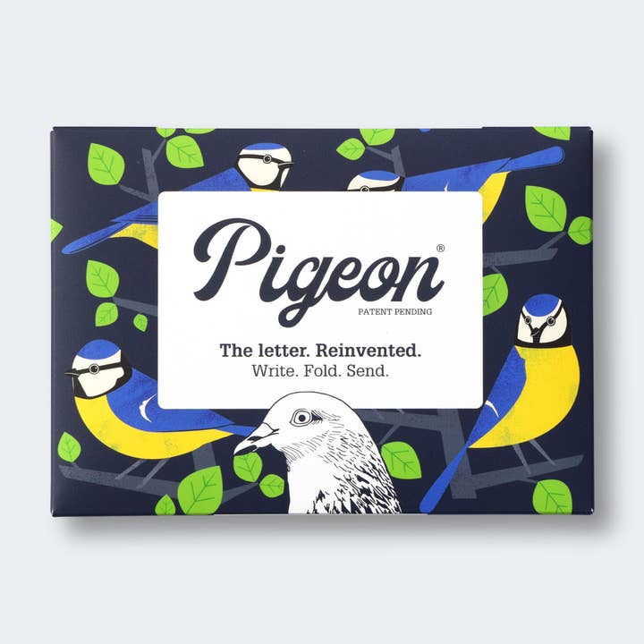 pigeonposted - Wholesale Stationery/Notecard Set - Dawn Chorus Pigeon letter pack