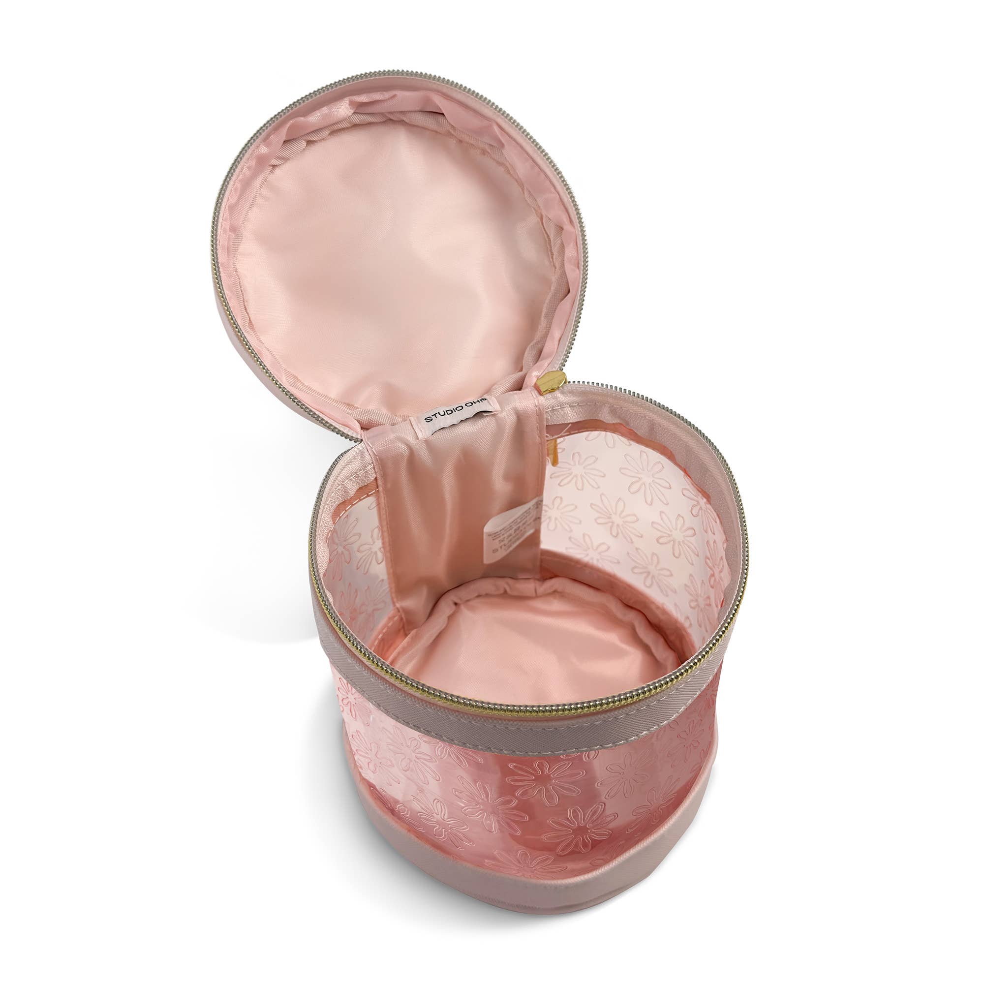 Studio Oh! - Wholesale Makeup/Cosmetic Bag - Pressed Petals Jane Bucket Cosmetic Pouch1