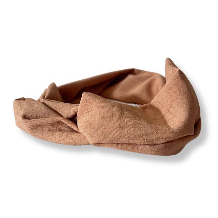 Bandeau Maxi « Linen Sand » pour la vente par Hairjewelz by Elle