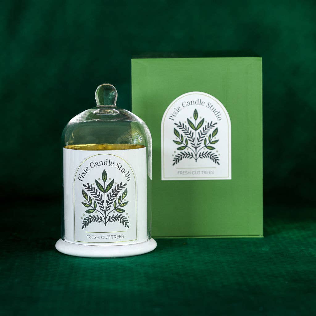 Pixie Candle Studio - Wholesale Jar/Filled Candle - Luxury Candles-Fresh Cut Trees3