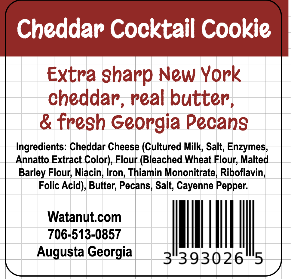 Watanut - Vente Biscuits - Tube à biscuits au cheddar5