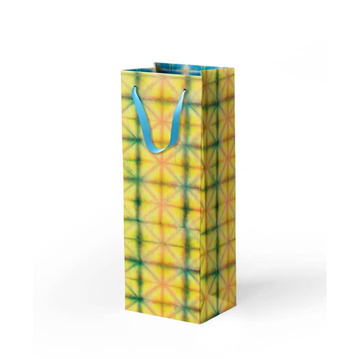 Saco de vinho Tie Dye Outono por atacado de Adelfi