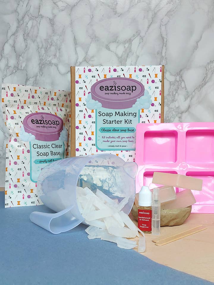 Eazisoap Clear Soap Making - Sandalwood & Vetivert Fragrance for wholesale by EAZICRAFT