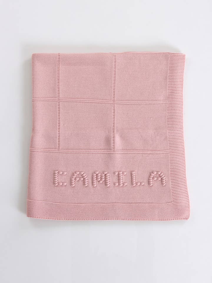 Amorim Gerações, LDA - Wholesale Bedding Blanket - Kids & Baby - Baby Acrylic Knitting Custom Name Blanket 177