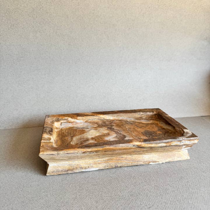 SAÉA - Wholesale Decorative Tray - Rectangular Stone Vanity Tray/Catchall Dish | SAÉA3