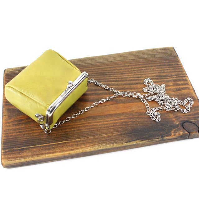 Pretty Persuasions - Wholesale Coin Purse - Women's - PL24011 Leather Coin Purse w/Crossbody Chain3