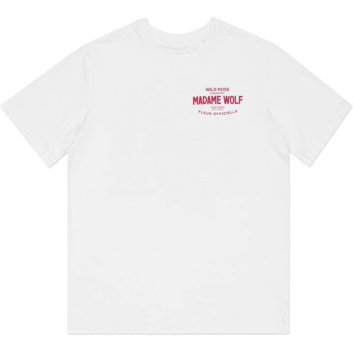 Wild Rose Country T-Shirt für den Großhandel von MADAME WOLF