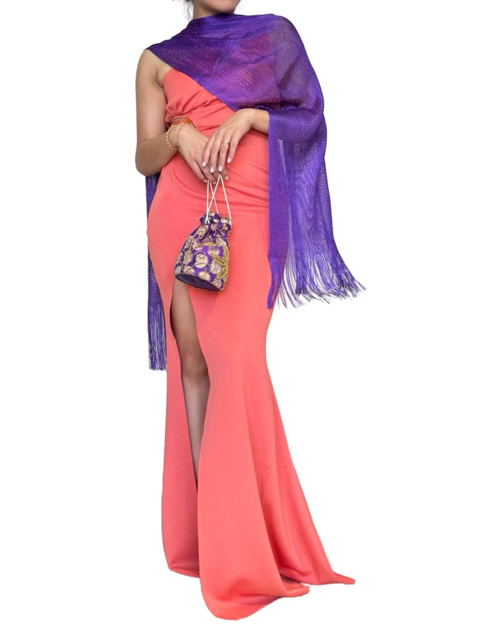 Invitadissimas - Wholesale Scarf - Women's - FRINGE SHAWL 50*200cm8