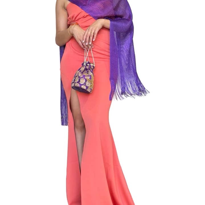 Invitadissimas - Wholesale Scarf - Women's - FRINGE SHAWL 50*200cm8