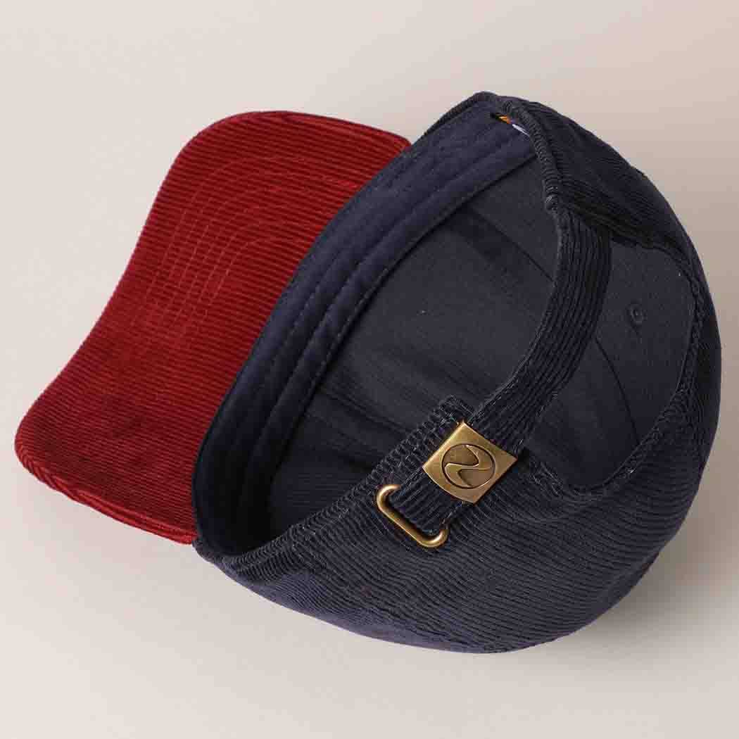 Fashion City - Wholesale Baseball Cap - Unisex - Corduroy Two-Tone Adjustable Baseball Cap16