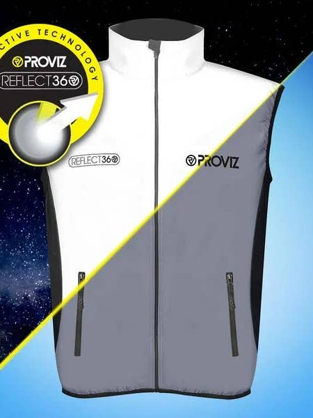 REFLECT360 Men's Running Gilet for wholesale by Proviz