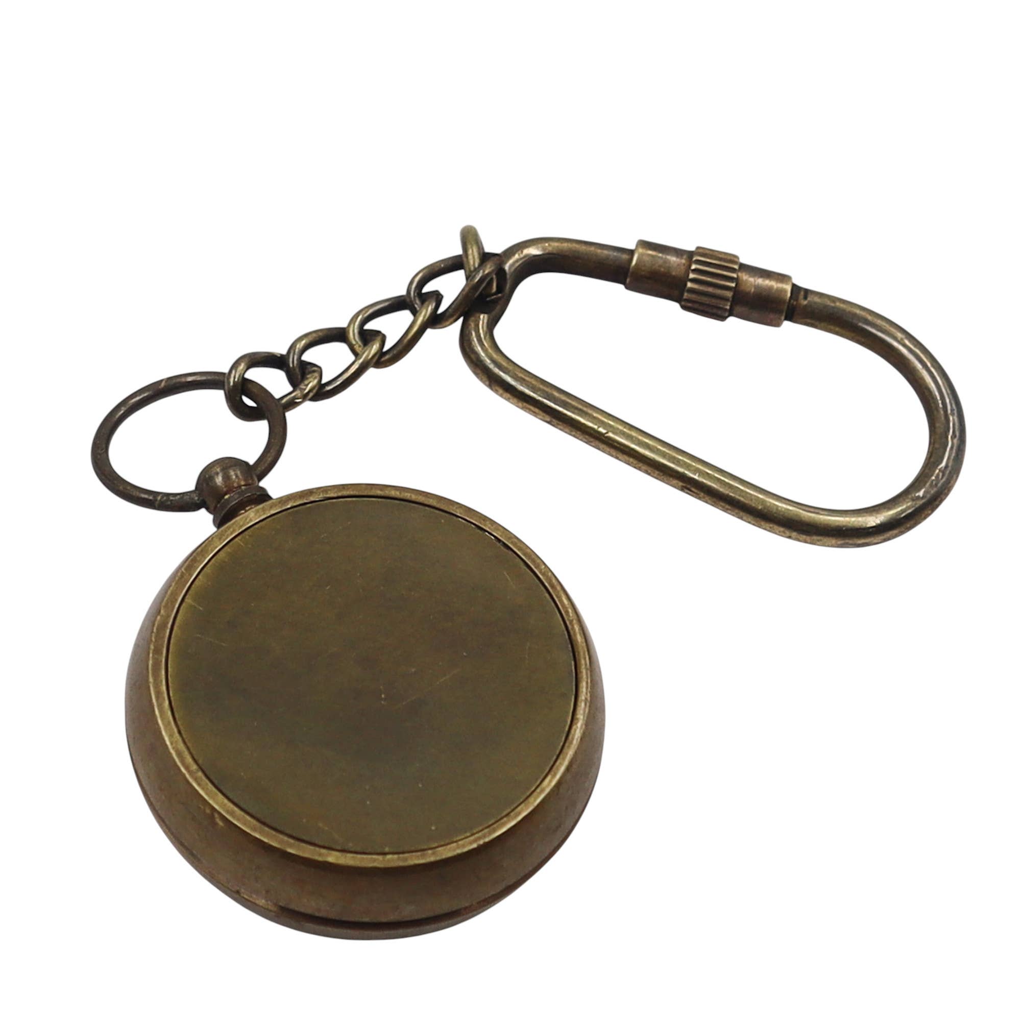 Dollond & Co. - Wholesale Keychain - Unisex - Personalised Bronze & Chrome & Brass Compass Keyring9