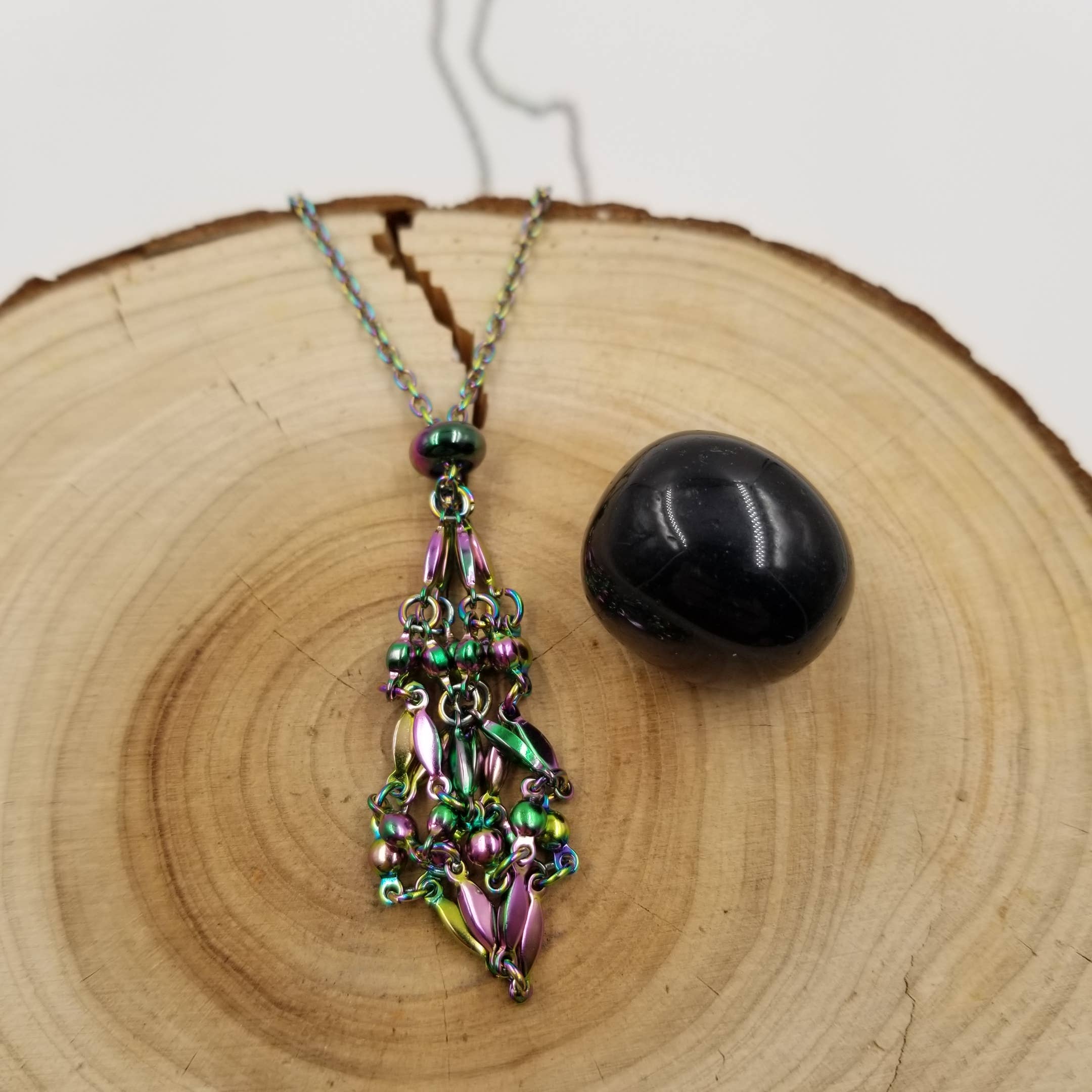 CHAKRA JEWELRY - Wholesale Halskettinghanger - Verwisselbare halskettingen met macramékooi en verstelbare halskettingen6