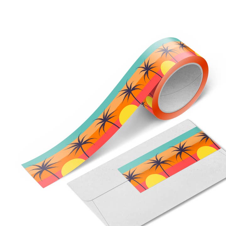 The Green Flash Washi Tape | eco-friendly, 15mm x 10m, easy-tear for wholesale by Rebecca Jane Woolbright