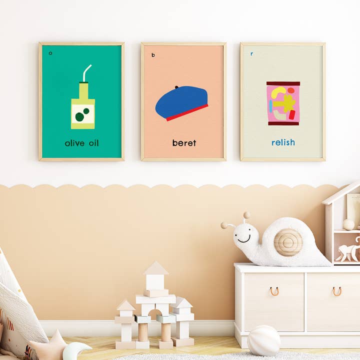 Surprise Radish - Wholesale Art Print - Olive Oil Art Print3