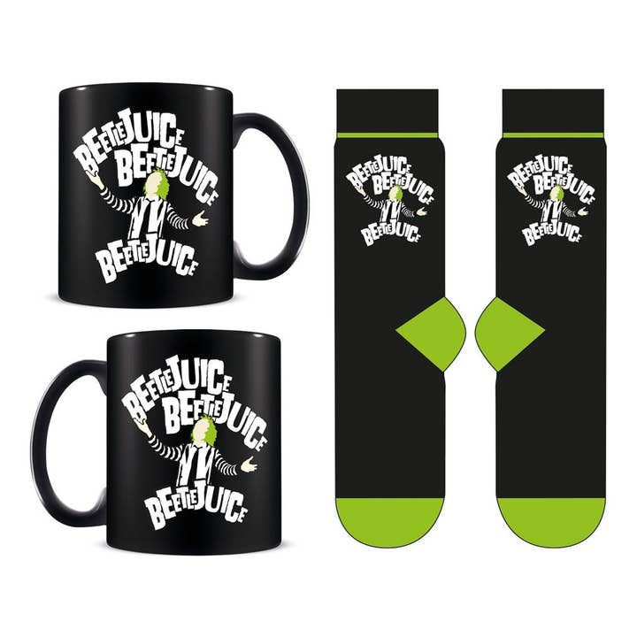 Pyramid International - Wholesale Coffee Mug - Beetlejuice - Mug & Sock Set