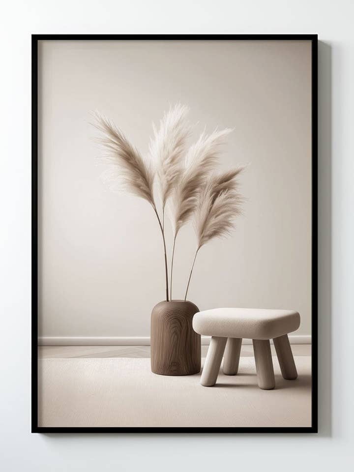 Sculptural Pampas for wholesale by MokaMouse