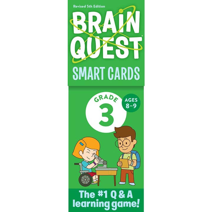 Brain Quest 3rd Grade Smart Cards Revised 5th Edition for wholesale by Hachette Book Group