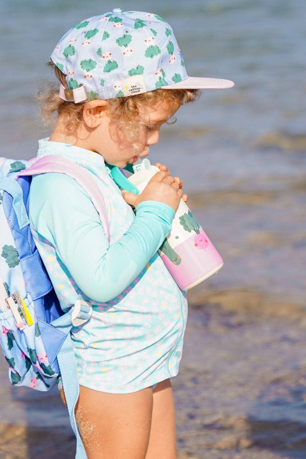 the cotton cloud - Wholesale Water Bottle - Insulated Stainless Steel Bottle for Kids Veggie Pals12