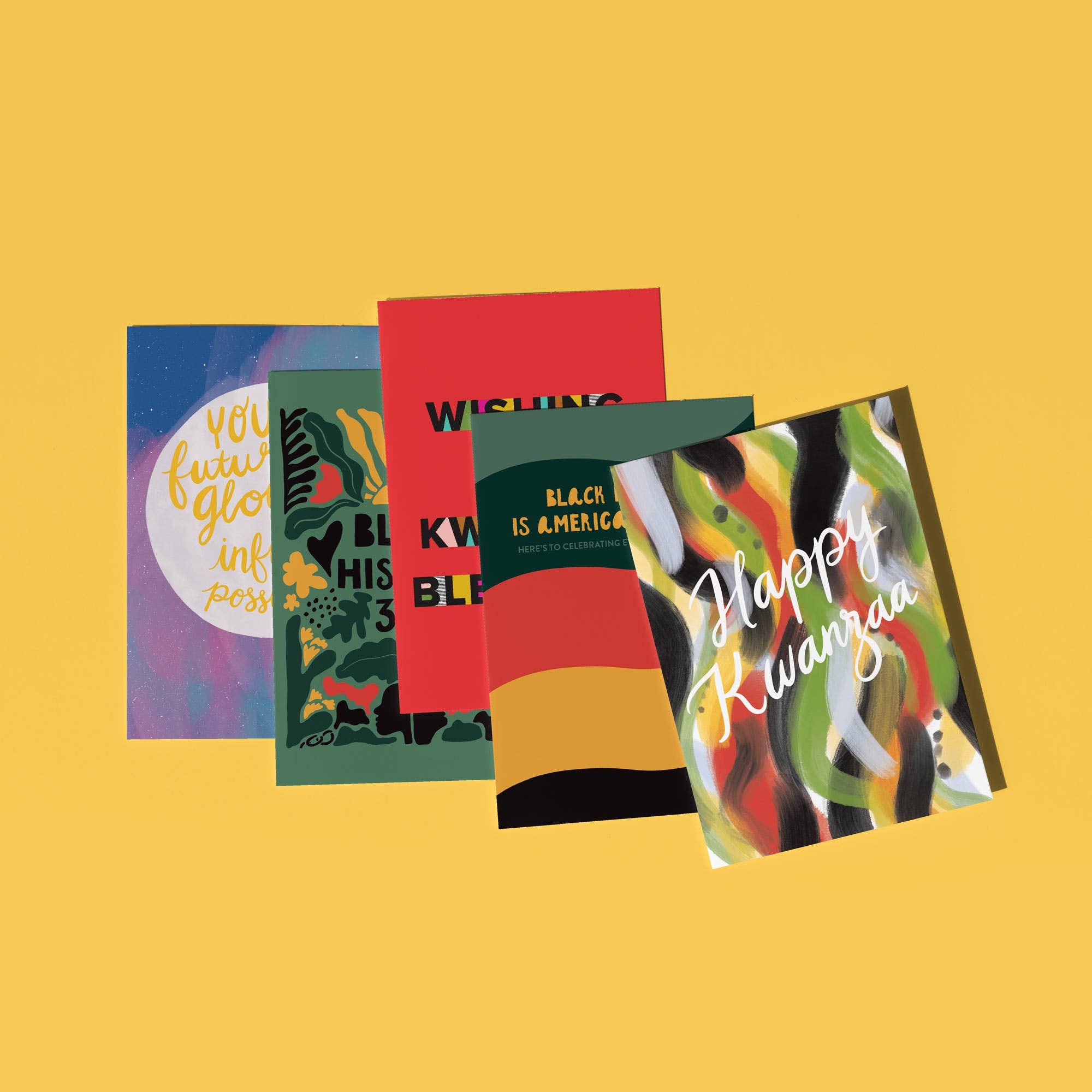 Pineapple Sundays Design Studio - Wholesale Gewone wenskaart - Black History 365 wenskaart3