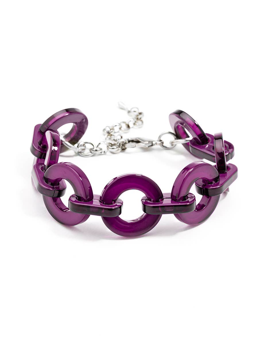 ZENZII Jewelry - Wholesale Link & Chain Bracelet - Ring Around The Resin Bracelet8