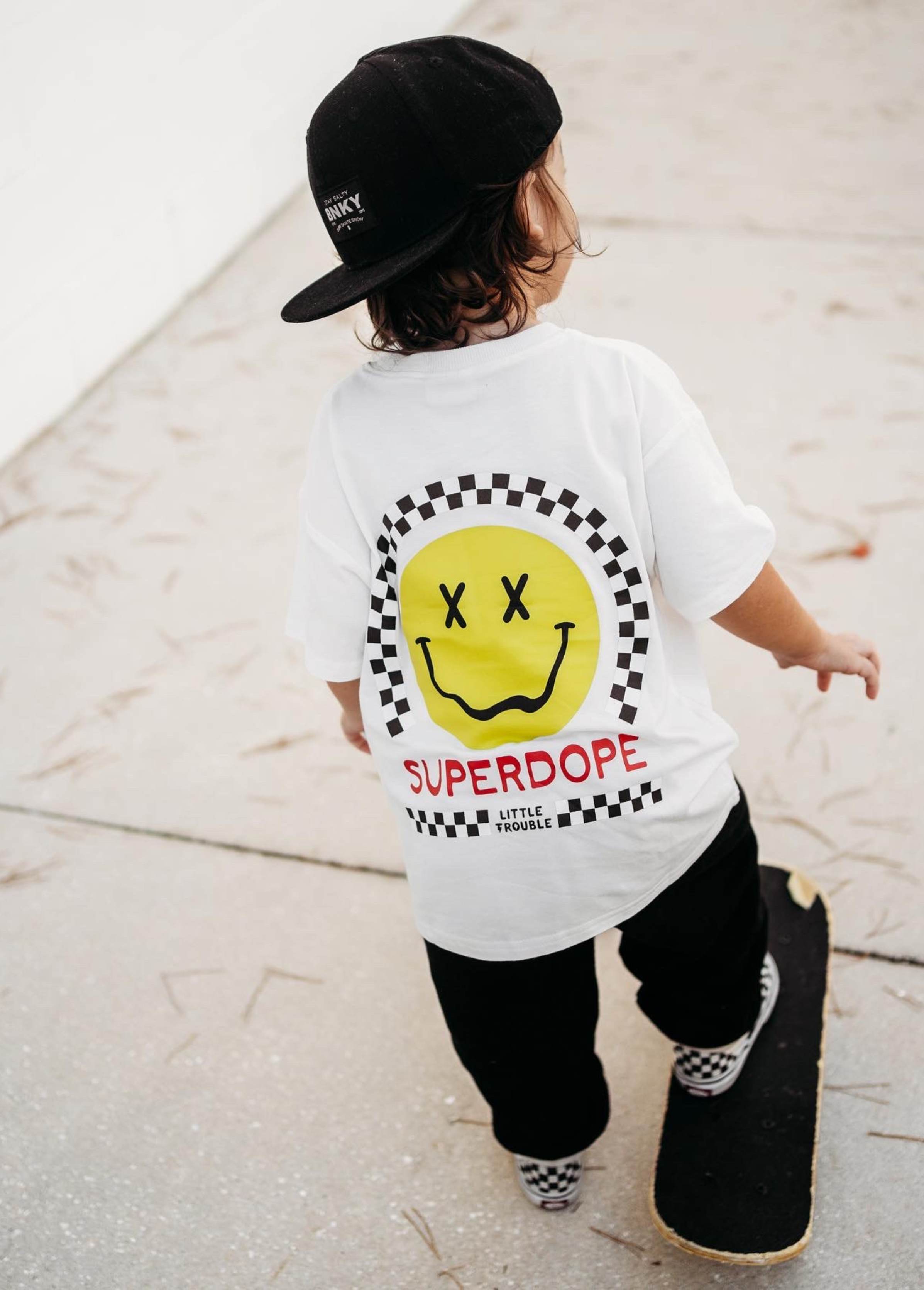 Little Trouble - Wholesale Screen Printed T-Shirt - Kids - Superdope T-Shirt0