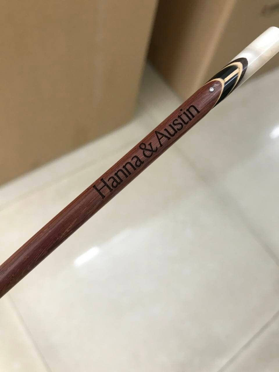 Hala Design - Wholesale Chopsticks - Personalized Japanese Rosewood Chopstick with Marble Tip3