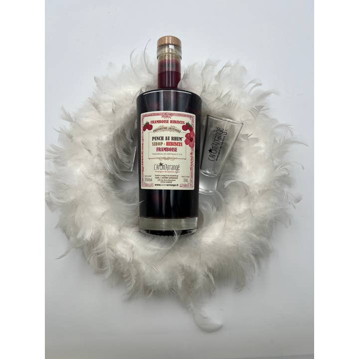 L'Arôm'Arrangé - Wholesale Pre-Mixed/Ready-Made Alcoholic Drinks - Raspberry Hibiscus Arranged Rum 70cl1