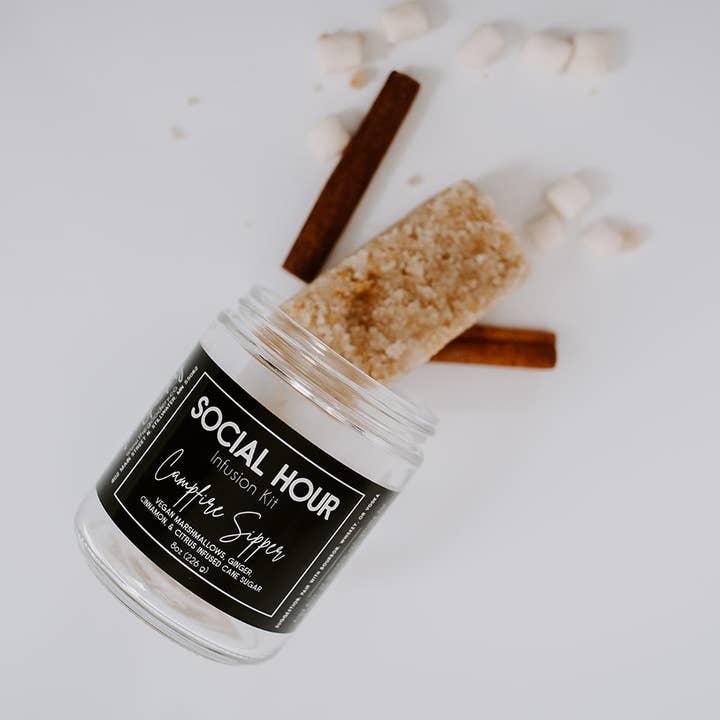 The Goodery – Großhandel Cocktailmischung/-sirup – Mini-Campfire-Sipper-Infusionsset – 8 Cocktails & Mocktails0