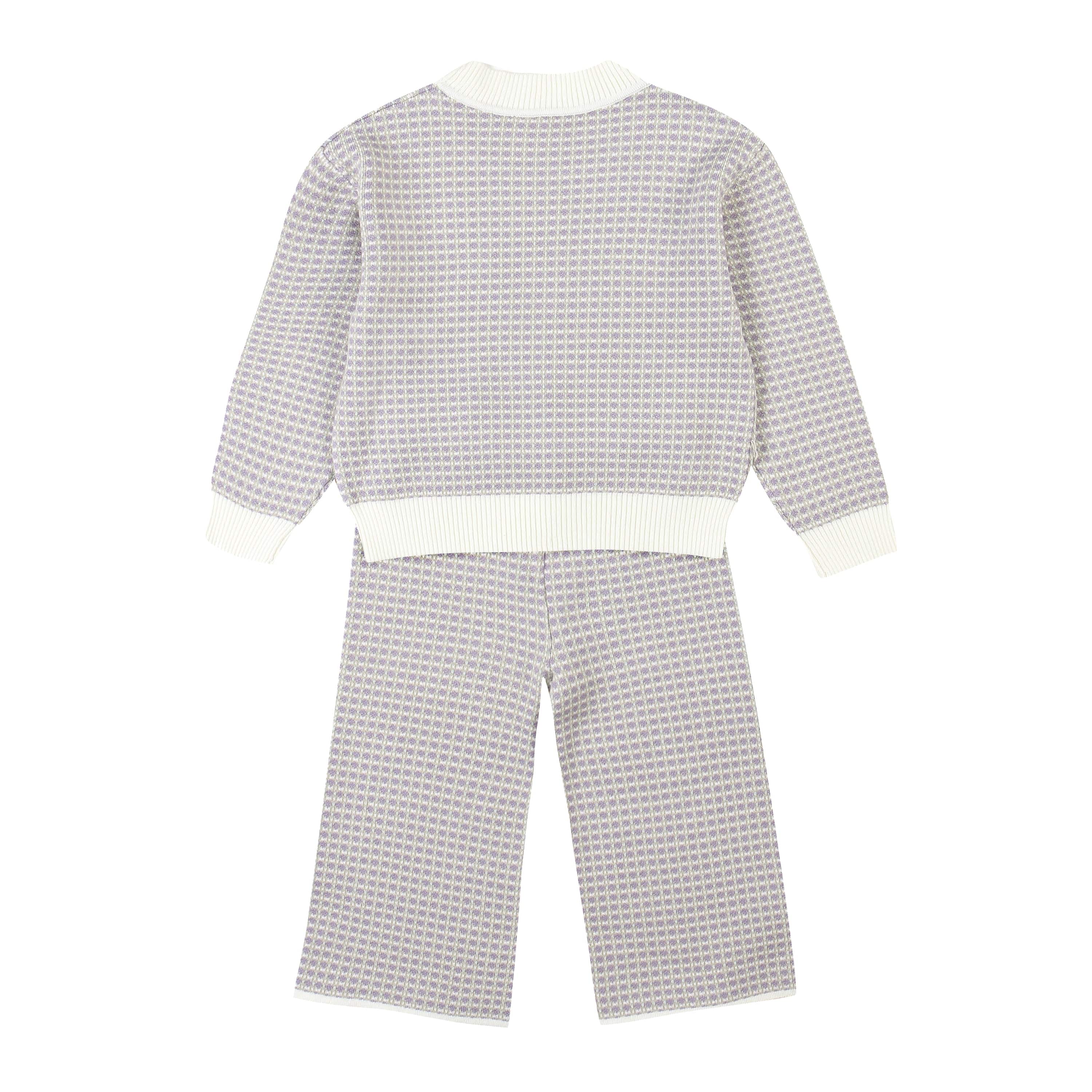ToTo Heros - Wholesale Top & Pant Set - Kids - Luke Jacquard Knit Top & Pants Set2