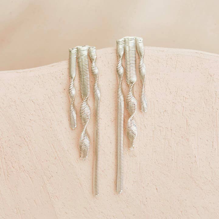 Judith Benita - Wholesale Dangle Earrings - Aava twist maxi earrings2