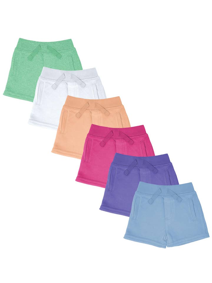 I-Wear Brands - Wholesale Shorts - Kids - Toddler's French Terry Cotton Shorts With Pockets9