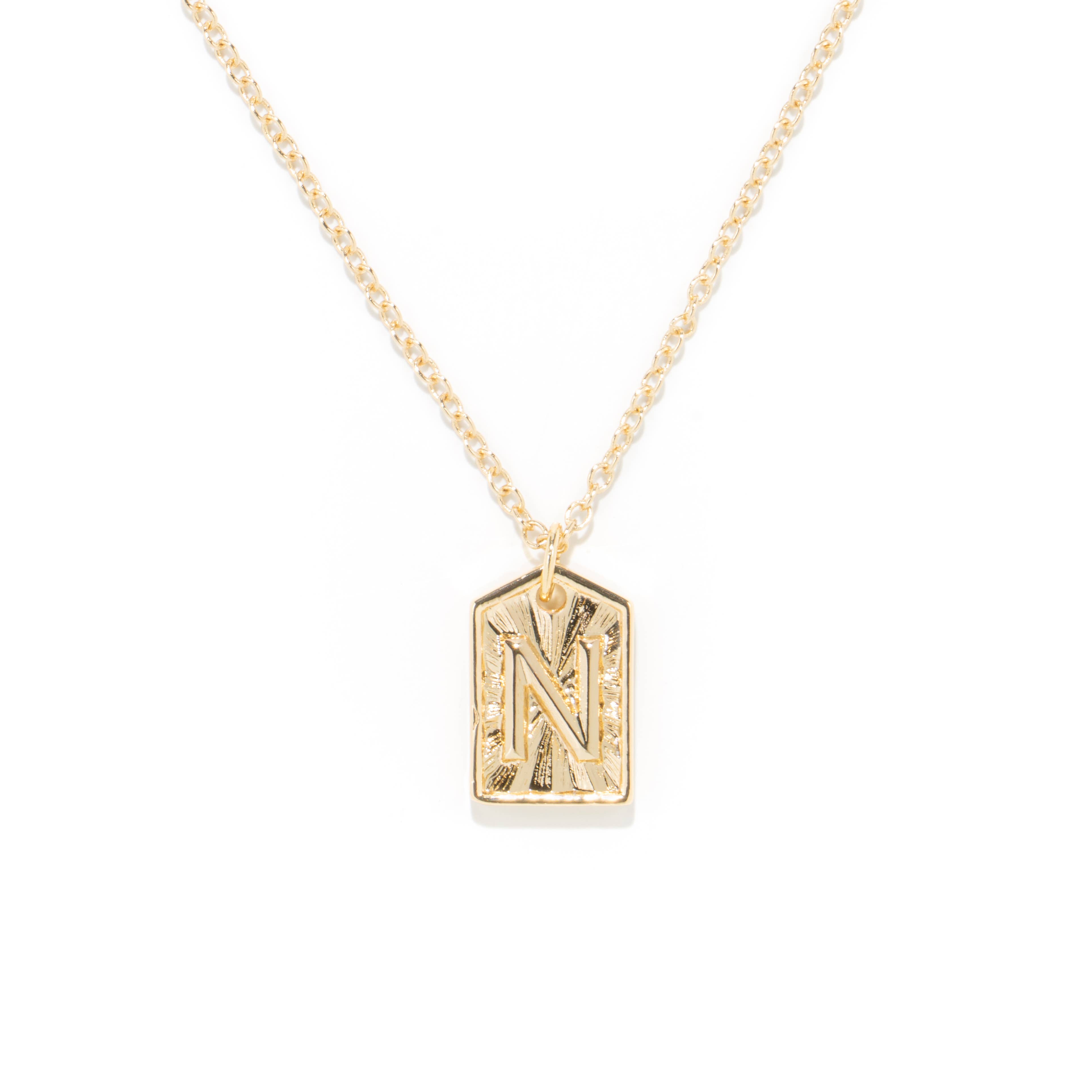 DM Merchandising – Engroshandel Halskæde med vedhæng – Soul Stacks Initial Here Mix & Match Layering Vedhæng Assort15