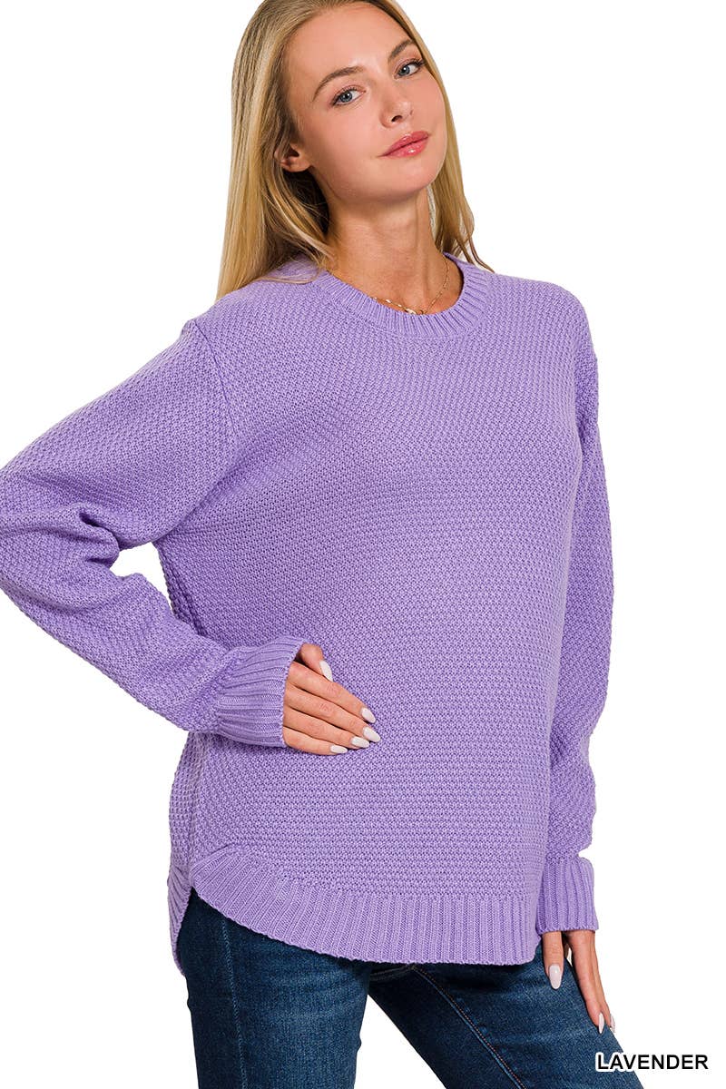 42POPS - Wholesale Knit Sweater - Women's - ",..._ Round Neck Basic Sweater10