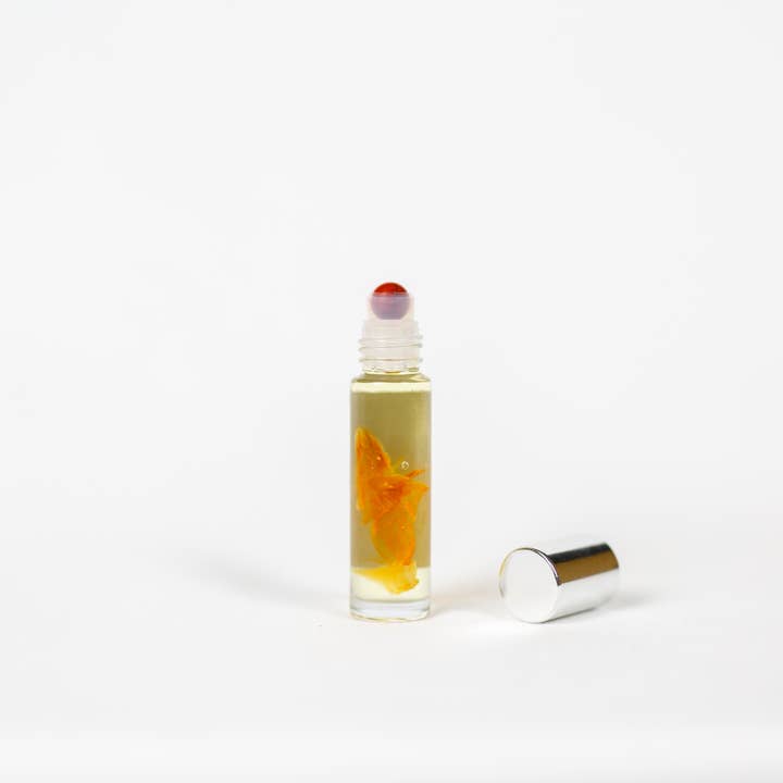 genoplive rulle - grapefrugt æterisk olie & rød aventurin for engroshandel hos grey sky