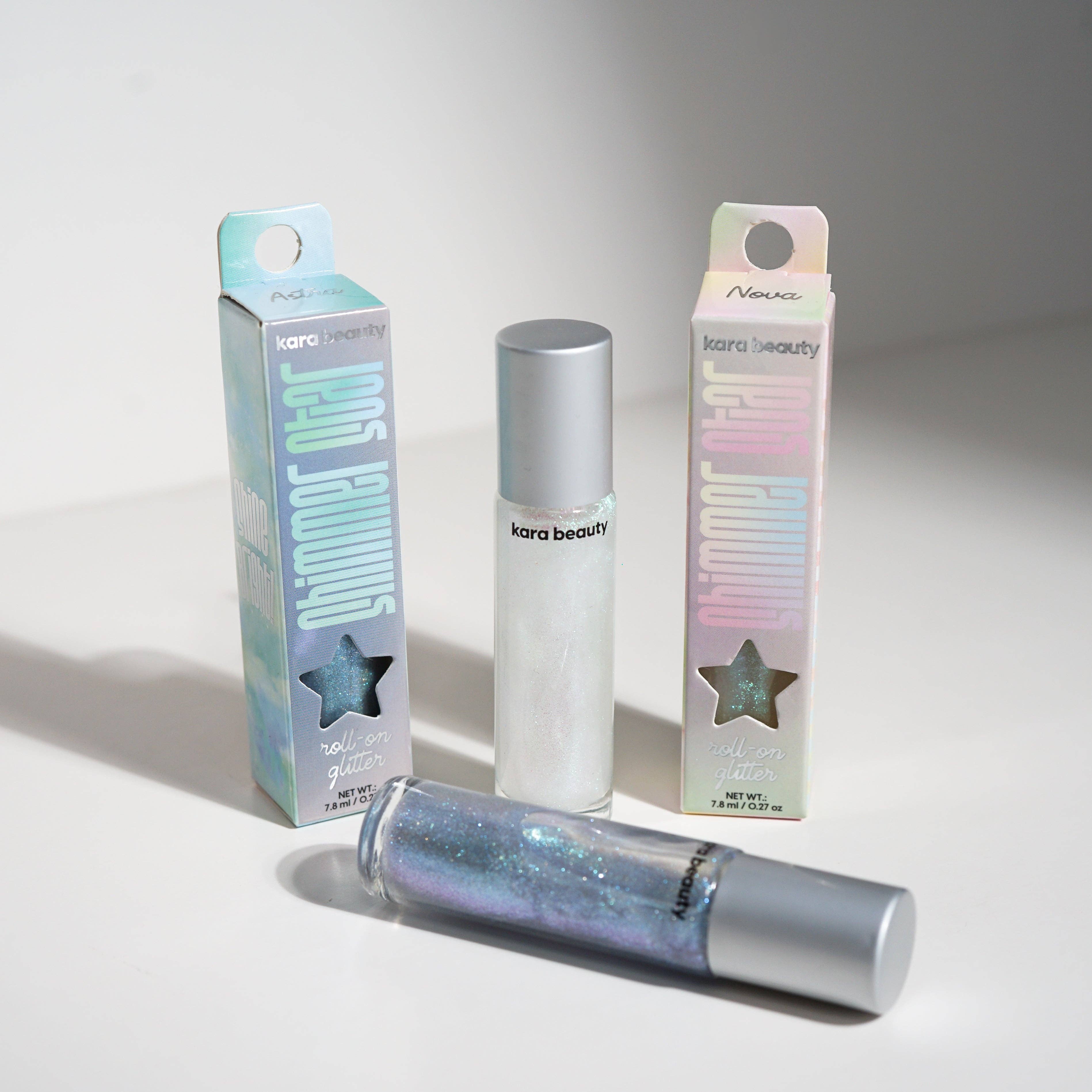 Kara Beauty – wholesale Body glitter/shimmer – SHIMMER STAR Roll-On Glitter - Astra5
