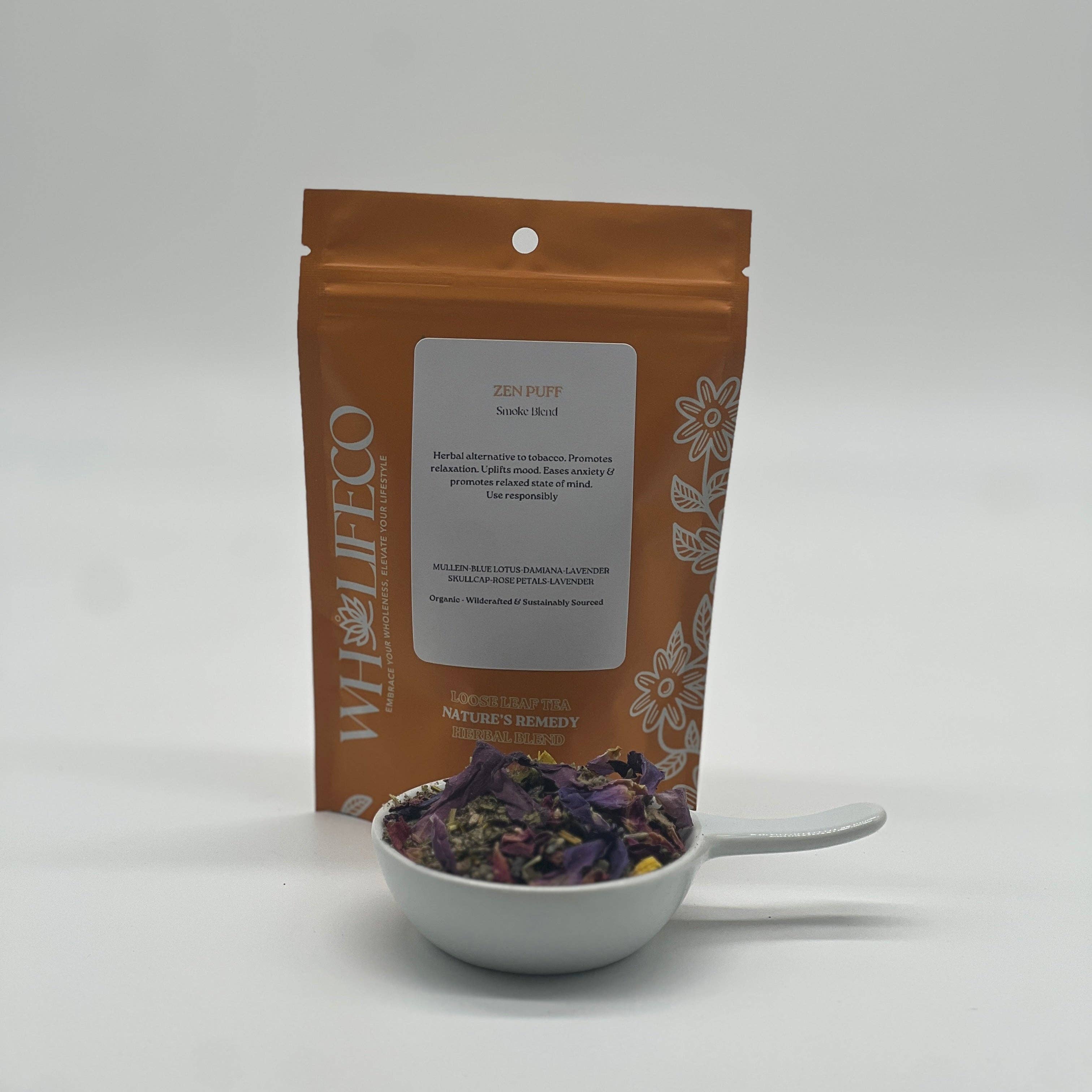 WHOLIFECO - Wholesale Loose Tea - Zen Puff - Smoke Blend1