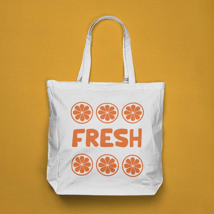 Borsa in tela Fresh Oranges per la vendita all'ingrosso da parte di Articuh
