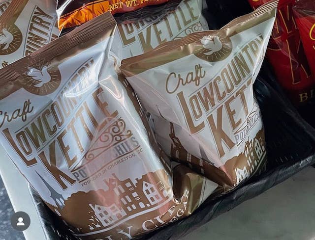 Lowcountry Kettle - Vendita all'ingrosso Patatine - Aceto di vino rosso e sale marino4