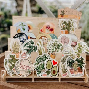 Purchase Wholesale sticker display. Free Returns & Net 60 Terms on Faire