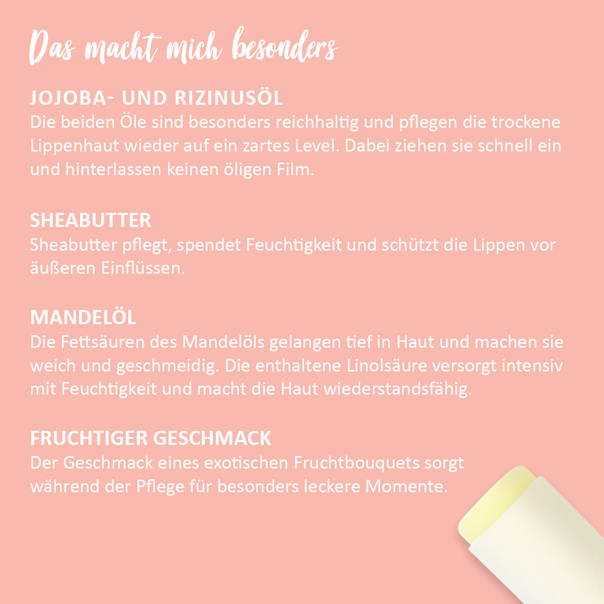 puremetics GmbH - Wholesale Lip Balm - lip balm 'Fruity'4