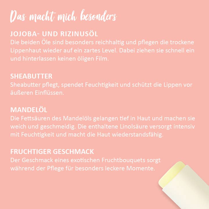 puremetics GmbH - Wholesale Lip Balm - lip balm 'Fruity'4