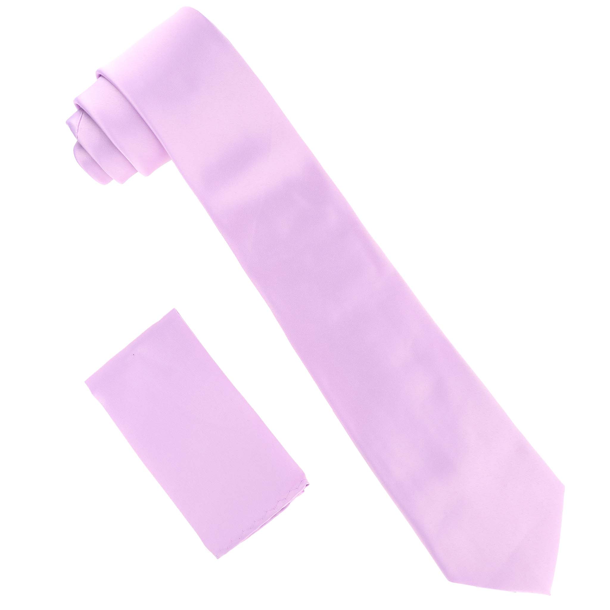 Dubal Brothers – wholesale Slipsar – Herr – Vittorio Farina Solid Satin slips & Pocket Square av Classy Manschettknappar16